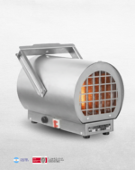 CALOVENTOR TRIFASICO 5KW | 380V | 100% INOX | CALEFACCIONA HASTA 90 m3