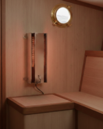 Estufa eléctrica para CAMAROTE 220V // 750w // Calefacciona10 m2 Fabricada en acero inoxidable