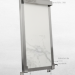 Panel Calefactor RMP de Porcelanato 30 x 60cm Bajo Consumo 800W/1000W