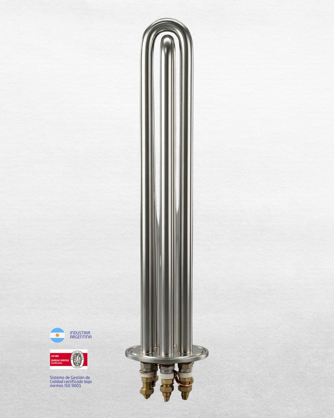 Resistencia tipo Clamp Repuesto Resistencia Sauna Húmedo y Termotanque RMP 4500 W 220V / 380V – Clamp 2” - Image 1