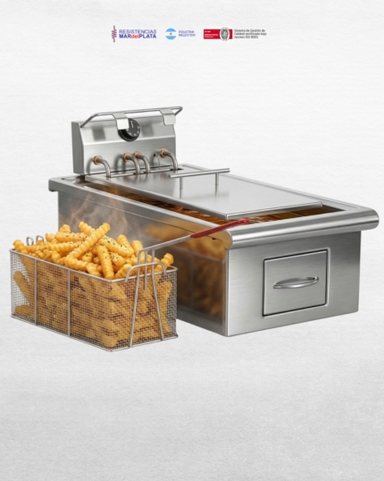 Freidora Eléctrica Industrial y Comercial 15 Litros