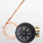 Termostato IMIT 0–40°C con Bulbo y Capilar de Bronce  Control de temperatura preciso