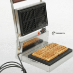 Waflera Industrial Profesional | 1500W | Acero Inoxidable | Uso Continuo