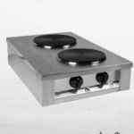 Anafe Eléctrico Industrial 2 Hornallas Inoxidable 304