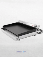 Plancha Bifera Eléctrica Industrial 1500W – Acero Inoxidable 304 - Imagen 2